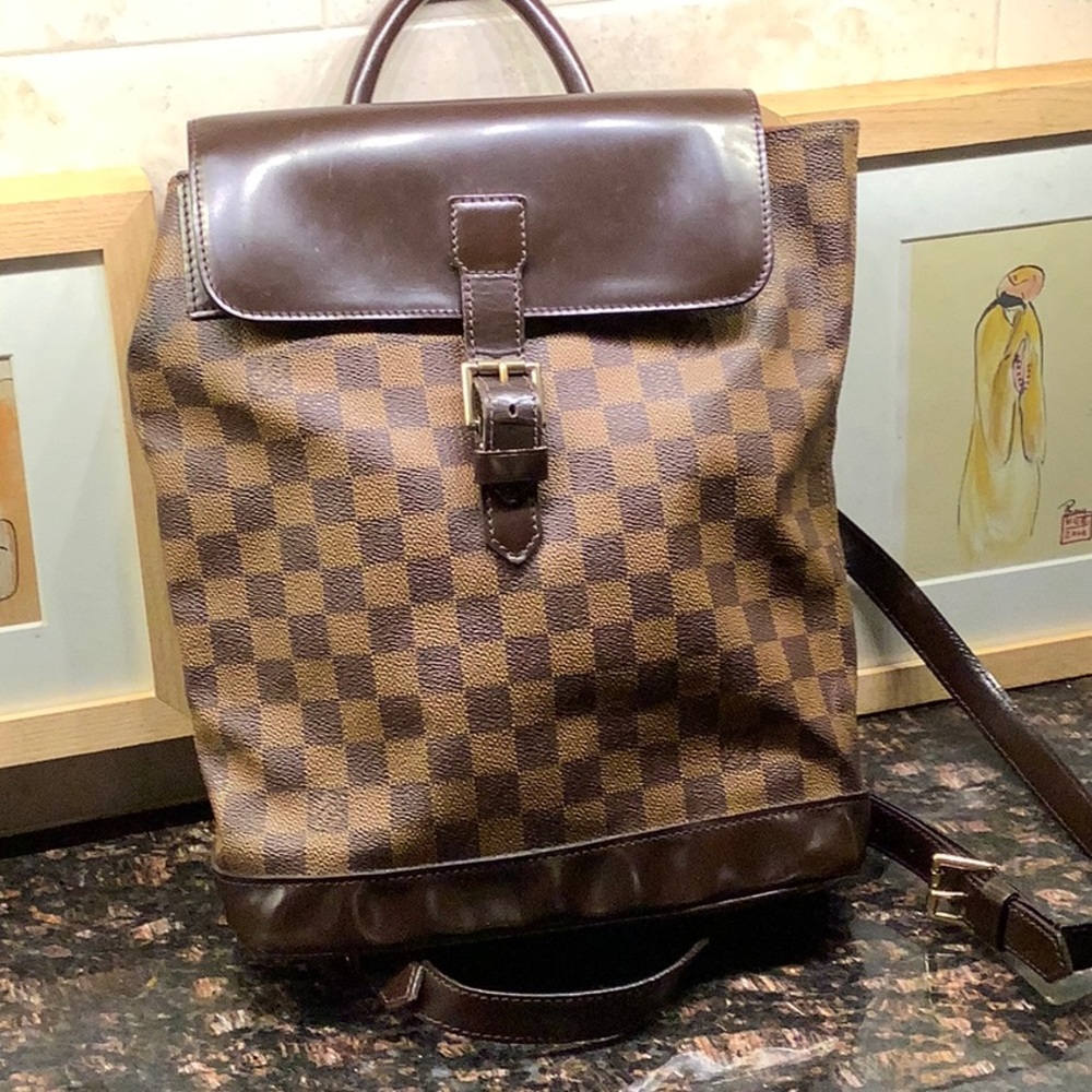 Louis Vuitton DAMIER SOHO BACKPACK